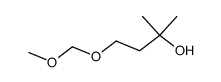 4-Methoxymethoxy-2-methyl-2-butanol结构式