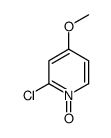 2-chloro-4-methoxy-1-oxidopyridin-1-ium Structure