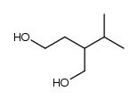 2-isopropyl-1,4-butanediol结构式