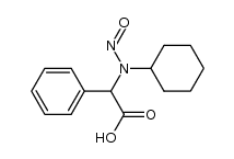(cyclohexyl-nitroso-amino)-phenyl-acetic acid结构式
