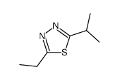 2-ethyl-5-isopropyl-[1,3,4]thiadiazole结构式