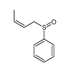 but-2-enylsulfinylbenzene Structure
