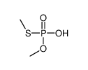 methoxy(methylsulfanyl)phosphinic acid Structure