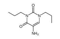 5-amino-1,3-dipropylpyrimidine-2,4-dione Structure
