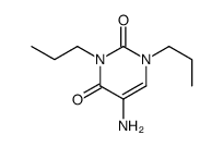 5-amino-1,3-dipropylpyrimidine-2,4-dione结构式