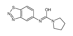 1-Pyrrolidinecarboxamide,N-1,2,3-benzothiadiazol-5-yl-(9CI) picture