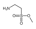 Ethanesulfonic acid, 2-amino-, Methyl ester结构式