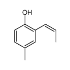 4-methyl-2-prop-1-enylphenol Structure