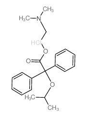 2-dimethylaminoethyl 2,2-diphenyl-2-propan-2-yloxy-acetate picture