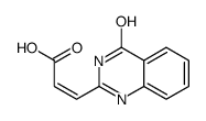 3-(4-oxo-1H-quinazolin-2-yl)prop-2-enoic acid结构式