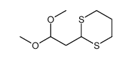 2-(2,2-dimethoxyethyl)-1,3-dithiane结构式