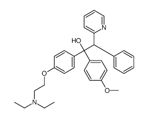 1-(4-Diethylaminoeth oxyphenyl)-1-(4-methoxyphenyl)-2-phenyl-2-(2-pyri dyl)ethanol picture