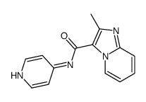 Imidazo[1,2-a]pyridine-3-carboxamide, 2-methyl-N-4-pyridinyl- (9CI) Structure