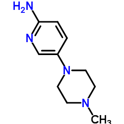 1-甲基-4-(6-氨基吡啶-3-基)哌嗪图片