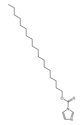 1-(n-octadecyloxythiocarbonyl)imidazole结构式
