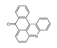 9H-naphtho[3,2,1-kl]acridin-9-one Structure