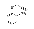 2-prop-2-ynylsulfanylaniline Structure