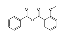 benzoic acid-(2-methoxy-benzoic acid )-anhydride结构式