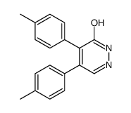 4,5-bis(4-methylphenyl)-1H-pyridazin-6-one结构式