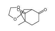 5'-methylspiro[1,3-dioxolane-2,6'-bicyclo[3.2.1]octane]-2',8'-dione Structure