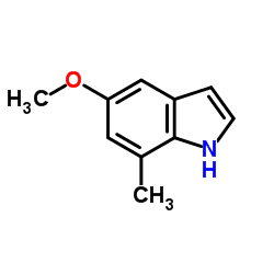 5-Methoxy-7-methyl-1H-indole Structure