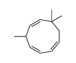 5,8,8-trimethylcyclonona-1,3,6-triene Structure
