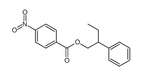 4-nitro-benzoic acid-(2-phenyl-butyl ester)结构式