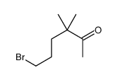 6-bromo-3,3-dimethylhexan-2-one结构式