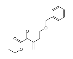 ethyl 3-methylidene-2-oxo-5-phenylmethoxypentanoate Structure