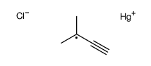 chloro(3-methylbuta-1,2-dienyl)mercury Structure