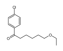 1-(4-chlorophenyl)-6-ethoxyhexan-1-one Structure