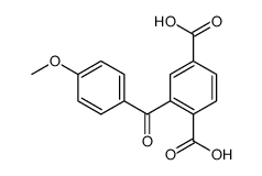 2-(4-methoxybenzoyl)terephthalic acid结构式