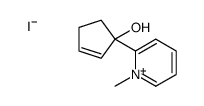 1-(1-methylpyridin-1-ium-2-yl)cyclopent-2-en-1-ol,iodide Structure