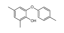 2,4-dimethyl-6-(4-methylphenoxy)phenol结构式