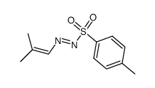 1-(Tosylazo)-2-methylpropene Structure