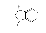 1,2-dimethyl-2,3-dihydroimidazo[4,5-c]pyridine结构式