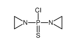 bis(aziridin-1-yl)-chloro-sulfanylidene-λ5-phosphane Structure