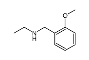 N-ETHYL-O-METHOXYBENZYLAMINE结构式