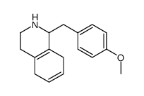 1-[(4-methoxyphenyl)methyl]-1,2,3,4,5,8-hexahydroisoquinoline结构式