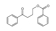 (4-oxo-4-phenylbutyl) benzoate结构式