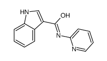 N-pyridin-2-yl-1H-indole-3-carboxamide Structure