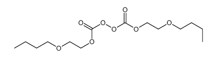 di-(2-butoxyethyl)peroxydicarbonate structure