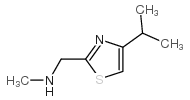 2-Thiazolemethanamine,N-methyl-4-(1-methylethyl)-(9CI) picture