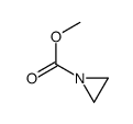 Aziridine-1-carboxylic acid methyl ester结构式