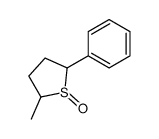 2-methyl-5-phenylthiolane 1-oxide Structure