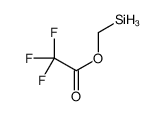 silylmethyl 2,2,2-trifluoroacetate Structure
