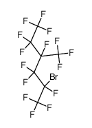 2-bromo-dodecafluoro-4-trifluoromethyl-hexane Structure