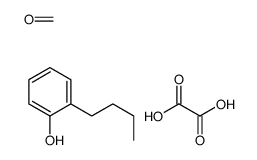2-butylphenol,formaldehyde,oxalic acid结构式