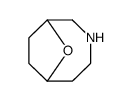 9-oxa-4-azabicyclo[4.2.1]nonane结构式