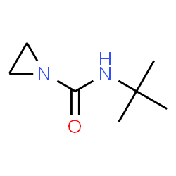 1-Aziridinecarboxamide,N-(1,1-dimethylethyl)-(9CI) structure